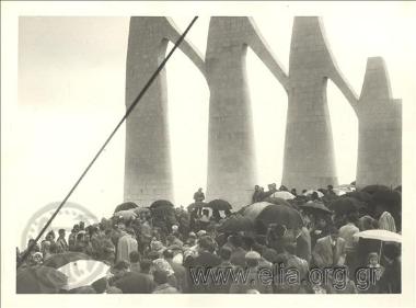 Εορτασμός της επετείου του Ζαλόγγου, στο μνημείο του Ζογγολόπουλου.