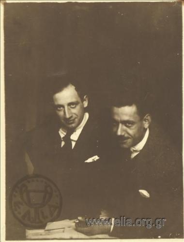 Antonis Fokas (left)