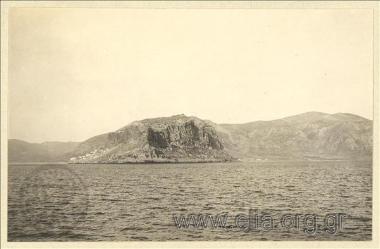 Castle of Monemvasia seen from the sea