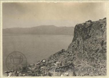 Central view of the Castle of Monemvasia