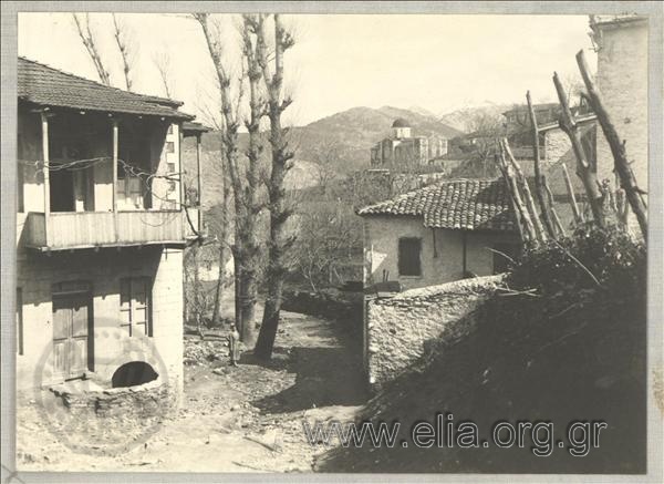 Houses in Agios Petros, Kynouria.