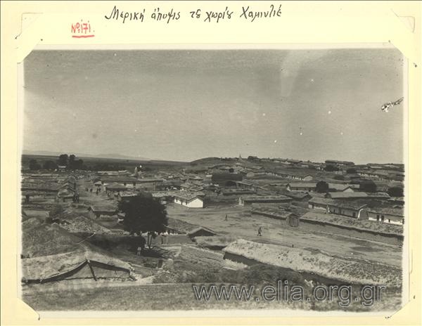 Asia Minor campaign, partial view of the village Hamidye