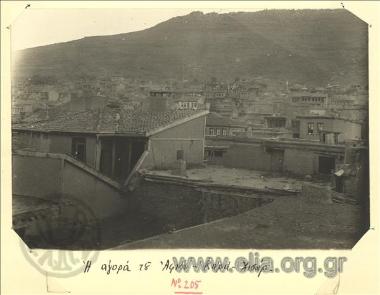 Μικρασιατική εκστρατεία, η αγορά του Αφιόν Καραχισάρ.
