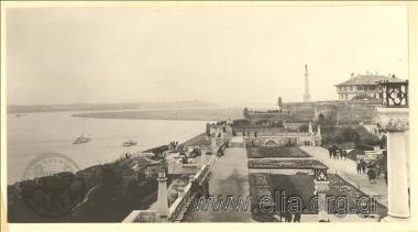 Τμήμα του κάστρου Kalemegdan.