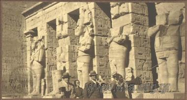 Ο Βαφιαδάκης επισκέπτεται ναό στο Edfu