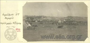 Asia Minor campaign, the barracks of the ΙΙnd division near the village Uzubey.