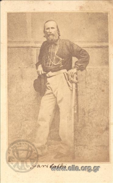 Ο Giusepe Garibaldi.
