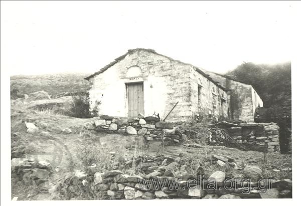 Το σπίτι στον Κάμπο όπου έμεινε εξόριστος ο Δημήτρης Φωτιάδης.