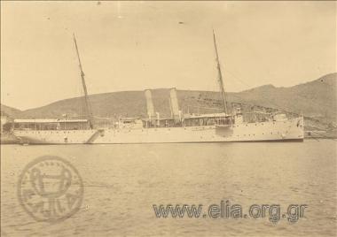 The troopship 