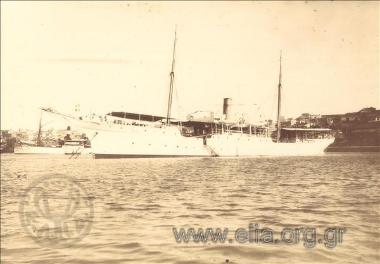 The troopship 
