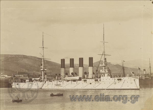 The Russian armoured cruiser 
