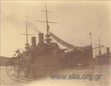 The Austro-Hungarian battleship 