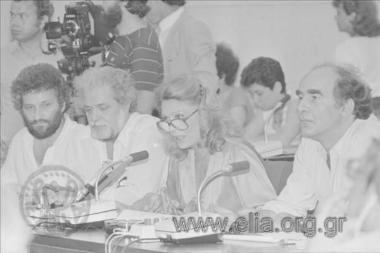 18 Ιουνίου. Press Conference της Μελίνας Μερκούρη για την Αθήνα Πολιτιστική Πρωτεύουσα.