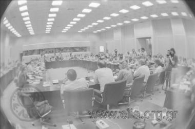 18 Ιουνίου. Press Conference της Μελίνας Μερκούρη για την Αθήνα Πολιτιστική Πρωτεύουσα.