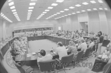 18 Ιουνίου. Press Conference της Μελίνας Μερκούρη για την Αθήνα Πολιτιστική Πρωτεύουσα.