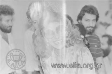 June 18. Press Conference of Melina Merkouri for Athens Cultural Capital