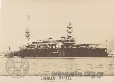 The French battleship 