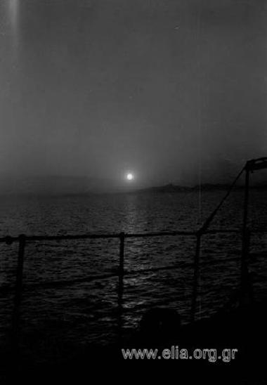 On the steamboat for Herakleion. Sunset.