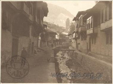 Asia Minor campaign: street view at Afyon Karahısar.