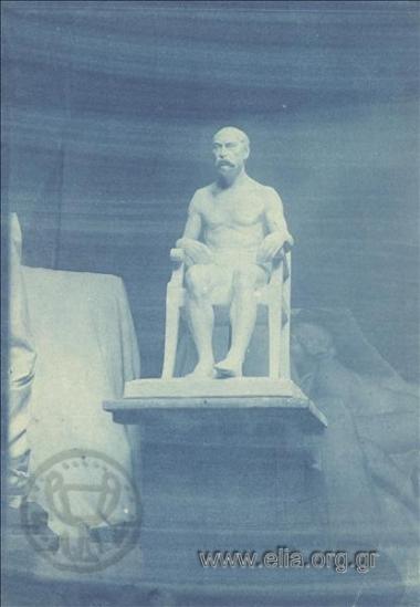 Σπουδή για τον ανδριάντα του Παναγή Βαλλιάνου.