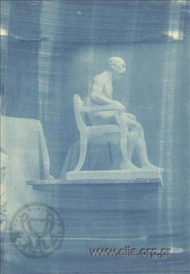 Σπουδή για τον ανδριάντα του Παναγή Βαλλιάνου.