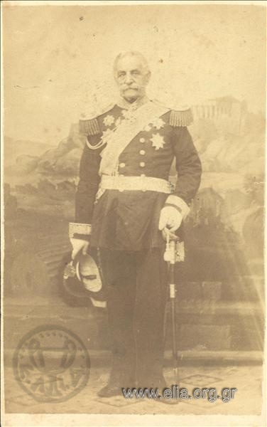Ο ναύαρχος Γεώργιος Δ. Σαχίνης.