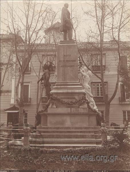 Statue of Marques de Malaga.