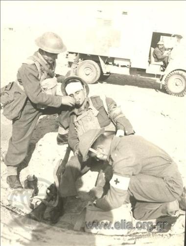 World War II: Greek  troops in North Africa and the Middle East