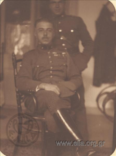 Asia Minor campaign, second lieutenant Dimitrios Georgopoulos and lieutenant general Filippou