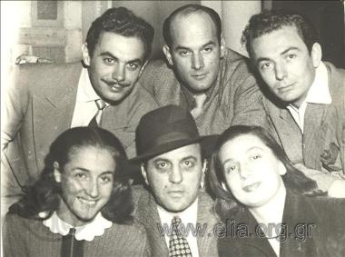 Nikos Tzogias, Alexis Solomos, Dinos Dimopoulos, Elli Lambeti, Kostas Mousouris, Eleni Chatziargyri.