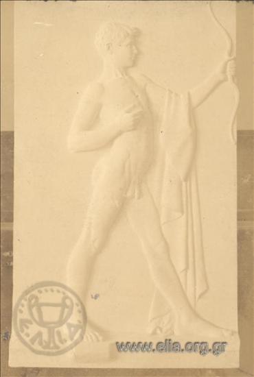 Sculptured man by Kostas Dimitriadis