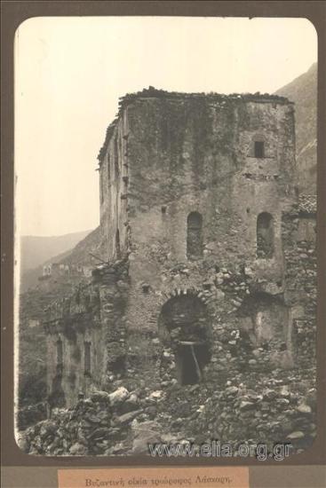 Byzantine three-storied house of Laskaris' family