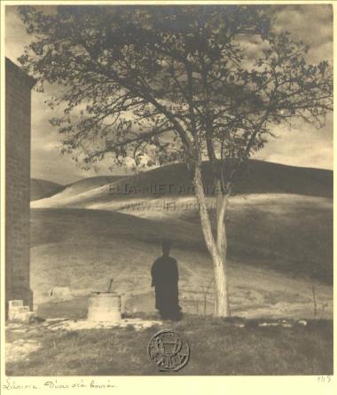 Landscape, sunset in the mountains.