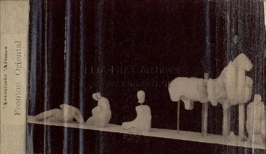 Ανατολικό αέτωμα του ναού του Διός (τμήμα).