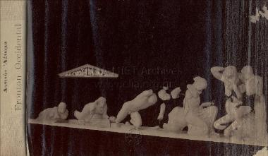 Δυτικό αέτωμα του ναού του Διός (τμήμα).