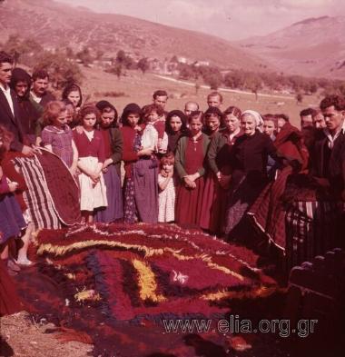 Σαρακατσάνικος γάμος.Τα προικιά.