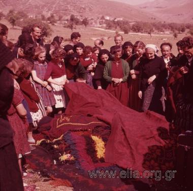 Σαρακατσάνικος γάμος.Τα προικιά.