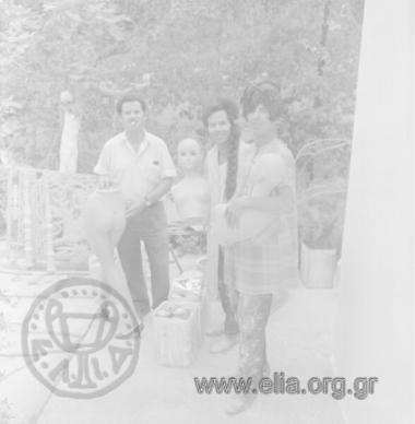 Στο σπίτι της οικογένειας Δημήτρη Παπαδήμου.