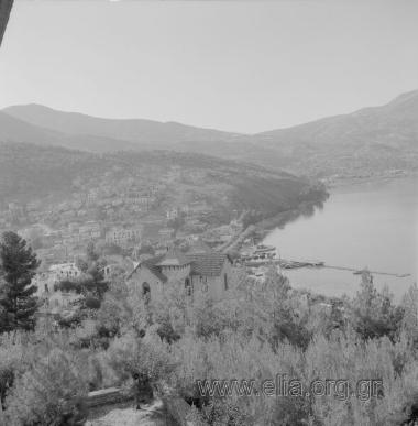 Καστοριά, μερική άποψη της πόλης και της λίμνης.