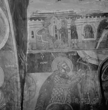 Παναγία η Κουμπελίδικη: ο Άγιος Θεόδωρος ο Τήρων.