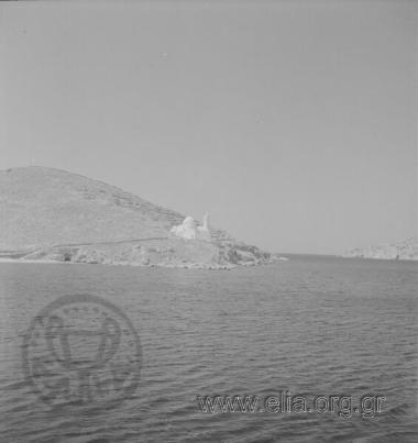 Ίος, ο ναός της Αγίας Ειρήνης.