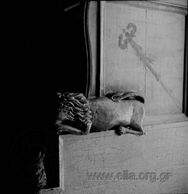 Λεπτομέρεια διάκοσμου εκκλησίας.