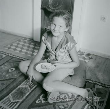 Η κόρη του Philipp Sherrard, Αλεξάνδρα Sherrard.