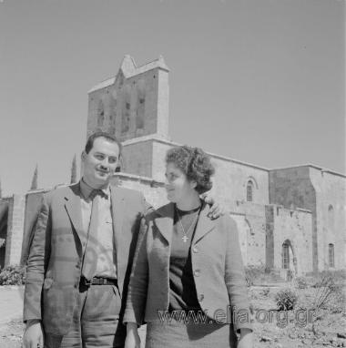 Ο Μιχάλης Πατσάλης και η Σοφία Εμμανουήλ.