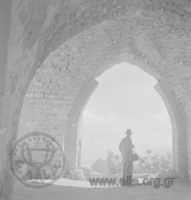 Ο Austen Harrison στον Άγιο Ιλαρίωνα.