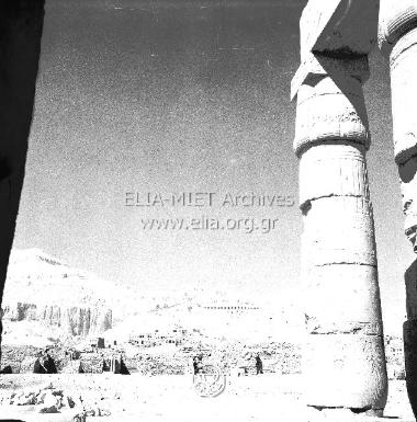 Θήβαι, Νεκρόπολις. Ramesseum, νεκρικό μνημείο του φαραώ Ramesses II (Ραμσής Β΄).