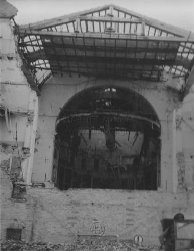 Κατεστραμμένα κτίρια.