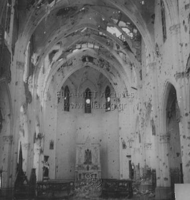 San Lorenzo, εκκλησία που είχε μετατραπεί σε γερμανικό οχυρό.