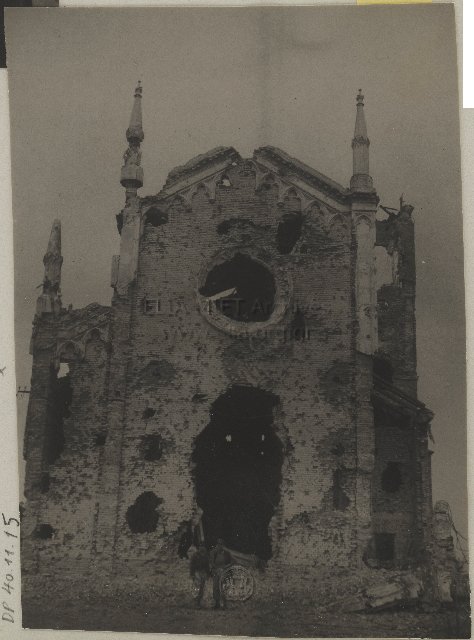 San Lorenzo, εκκλησία που είχε μετατραπεί σε γερμανικό οχυρό.
