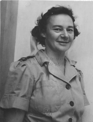 Ελληνίδα νοσοσκόμα.